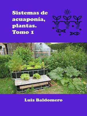 cover image of Sistema de acuaponía, plantas. Tomo 1